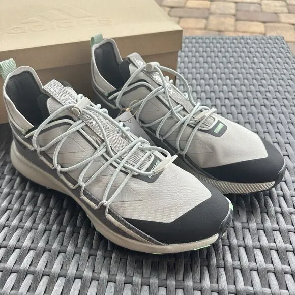 Adidas Terrex Voyager 21 Canvas Metal Grey Beam Green Men's Shoes GX8675 Size 13