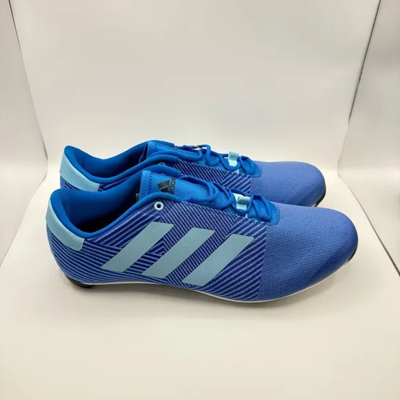 Adidas The Road Shoes Mens Size 10 Women’s 11 Blue Rush Cycling Road Shoes GY682