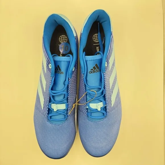 Adidas The Road Shoes Mens Size 10 Women’s 11 Blue Rush Cycling Road Shoes GY682