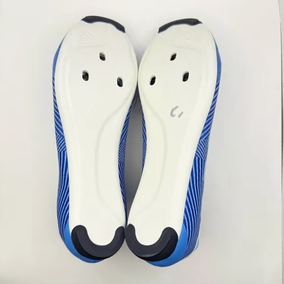Adidas The Road Shoes Mens Size 10 Women’s 11 Blue Rush Cycling Road Shoes GY682