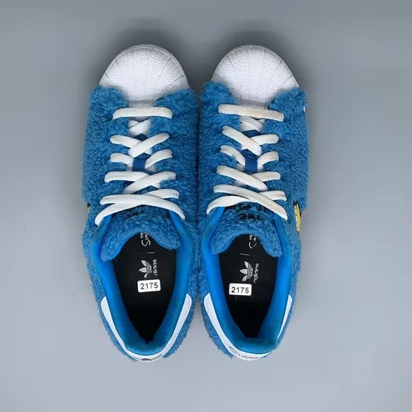 Adidas The Simpsons Marge Simpson Superstar Shoes GZ1774 Men's Sz6.5 Women's 7.5