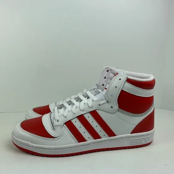 Adidas Top Ten RB High Men's Sneakers Shoes White Red FV4925 All Sizes Limited