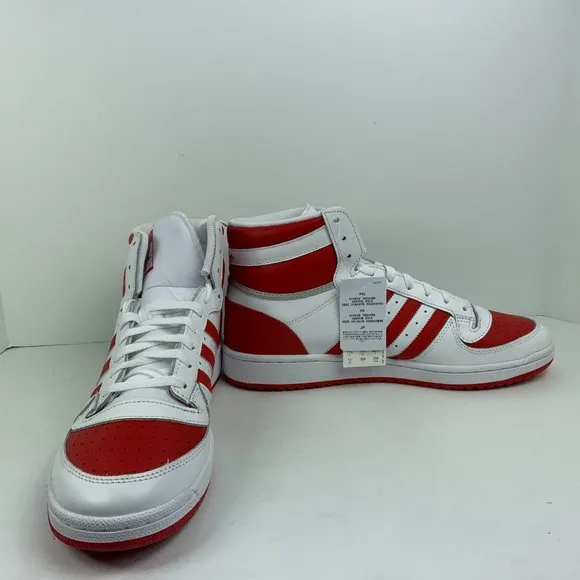 Adidas Top Ten RB High Men's Sneakers Shoes White Red FV4925 All Sizes Limited