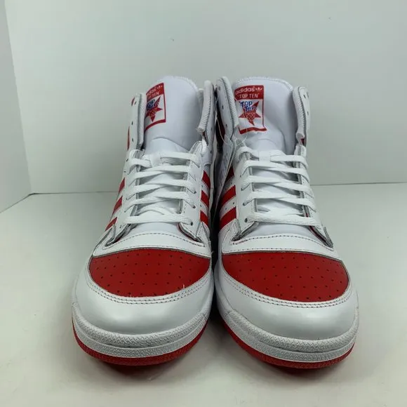 Adidas Top Ten RB High Men's Sneakers Shoes White Red FV4925 All Sizes Limited