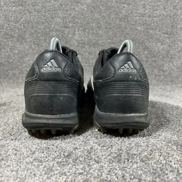 Adidas Tour 360 X Golf Shoes Spiked Black White Low Top Mens Size 9