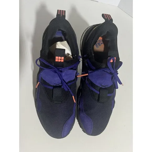 Adidas Trae Young 1 Men's Sz‎ 12 Basketball Shoes Purple Black Low Top Sneakers