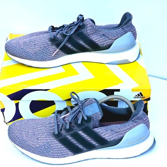 Adidas Ultra Boost ‎ Gray/ Pink 2017 Size 14