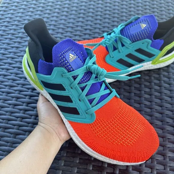 Adidas UltraBoost 20 What The Solar Red Men's Athletic Shoes FV8331 Size 9