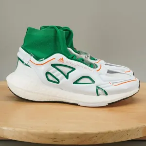 Adidas UltraBoost 22 x Stella McCartney High Womens Size 8.5 Shoes Green White