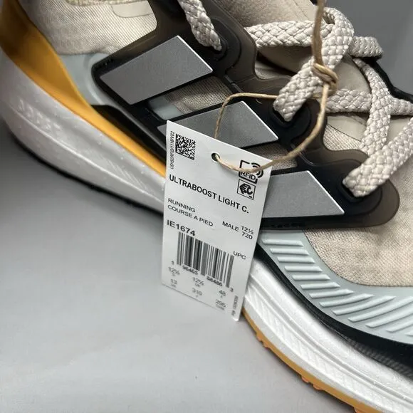 Adidas UltraBoost Light Cold.Rdy Low IE1674 Wonder Beige Flash Orange Men Sz 13