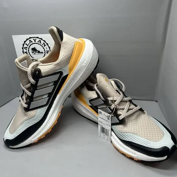 Adidas UltraBoost Light Cold.Rdy Low IE1674 Wonder Beige Flash Orange Men Sz 13