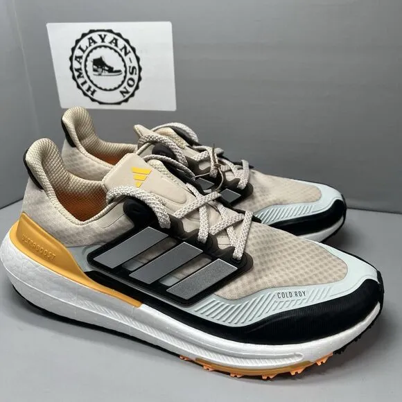 Adidas UltraBoost Light Cold.Rdy Low IE1674 Wonder Beige Flash Orange Men Sz 13