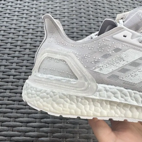 Adidas UltraBoost PB Silver Women's Athletic Shoes FW8733 Size 10