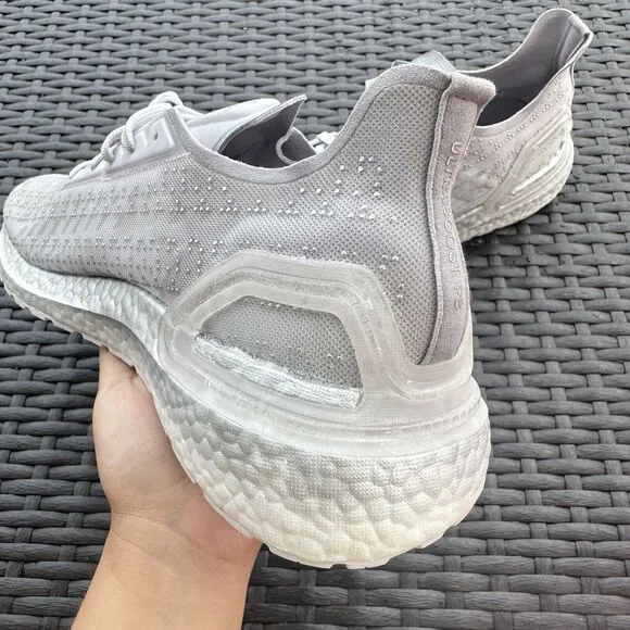 Adidas UltraBoost PB Silver Women's Athletic Shoes FW8733 Size 10