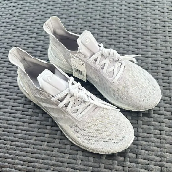 Adidas UltraBoost PB Silver Women's Athletic Shoes FW8733 Size 10