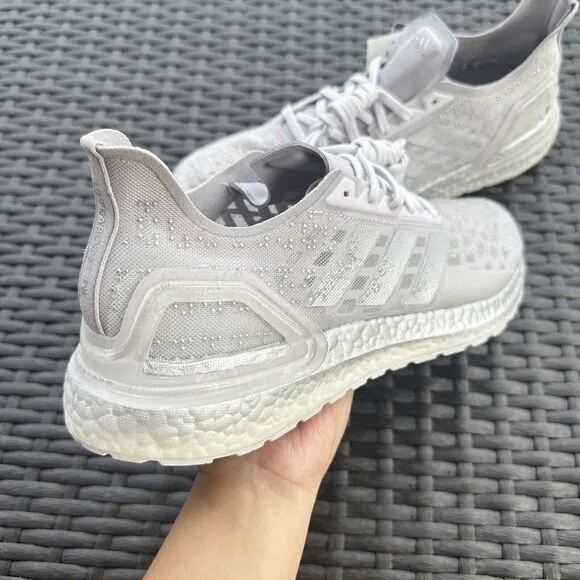 Adidas UltraBoost PB Silver Women's Athletic Shoes FW8733 Size 10