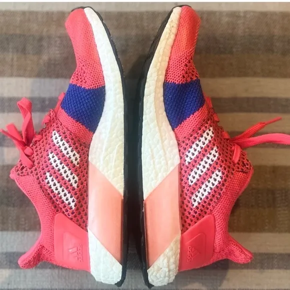Adidas Ultraboost ST sneakers in shock red neon pink