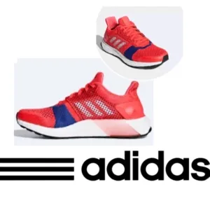 Adidas Ultraboost ST sneakers in shock red neon pink