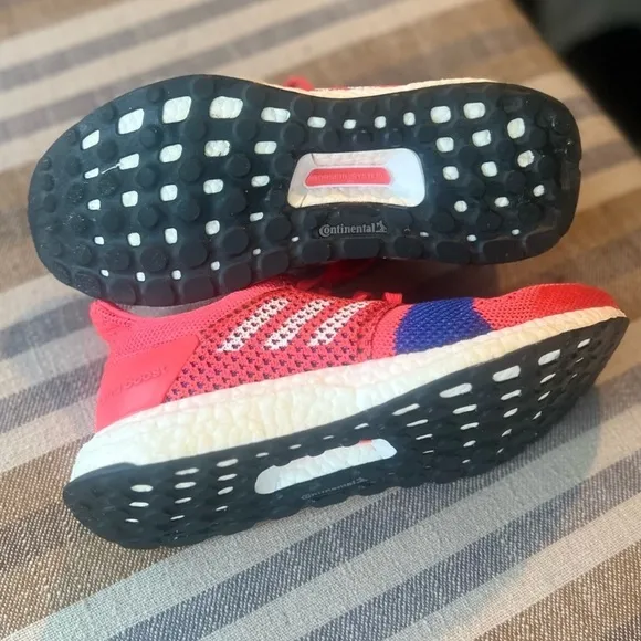 Adidas Ultraboost ST sneakers in shock red neon pink