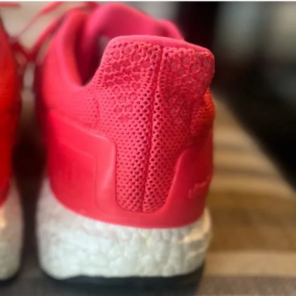 Adidas Ultraboost ST sneakers in shock red neon pink