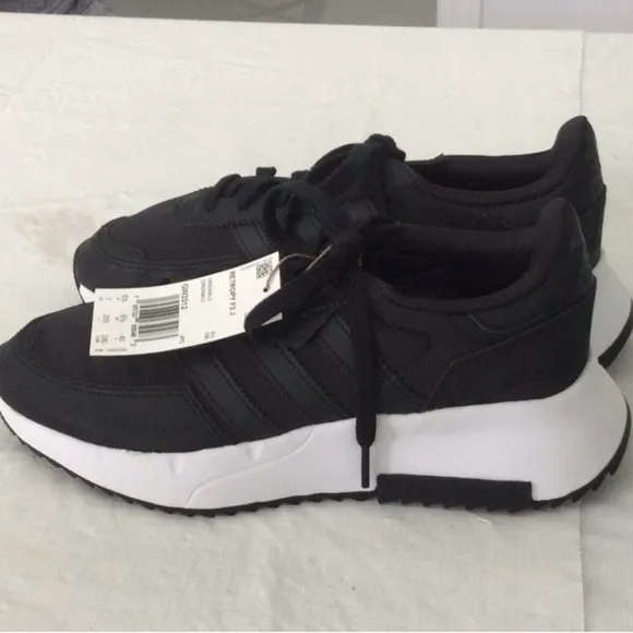 Adidas Unisex Big Kid Retropy F2 J Black &amp; White Sz 7