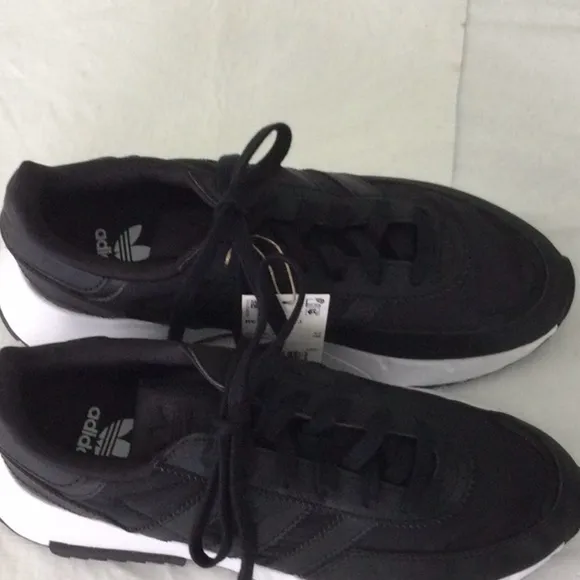 Adidas Unisex Big Kid Retropy F2 J Black &amp; White Sz 7