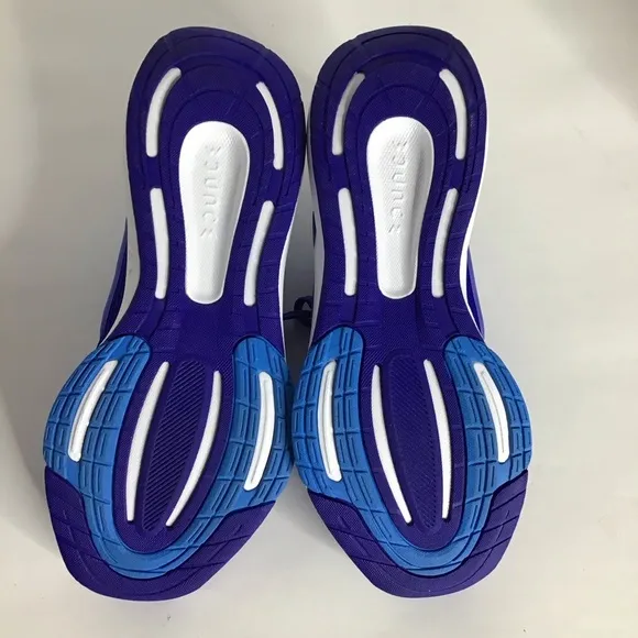 Adidas Unisex Big Kids' Pulse Blue Ultrabounce J Lace Up Running Shoes Size 6