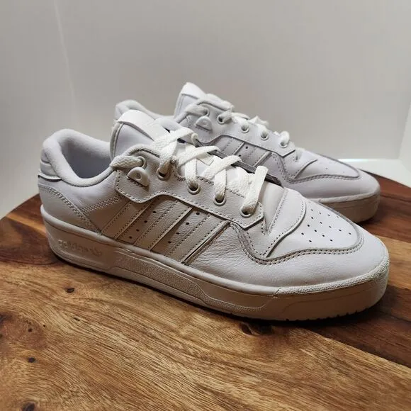 Adidas white Rivalry Low Shoes womens 8.5