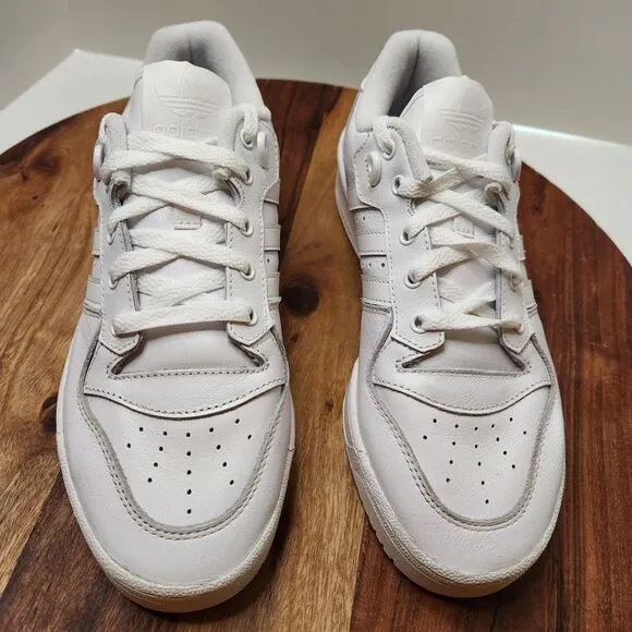 Adidas white Rivalry Low Shoes womens 8.5