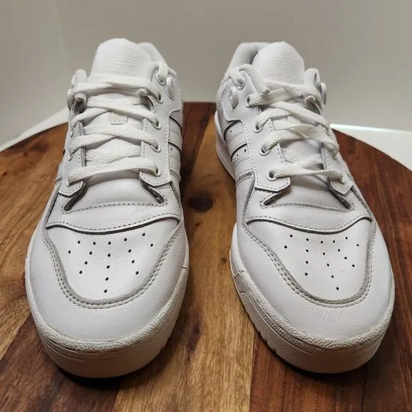 Adidas white Rivalry Low Shoes womens 8.5