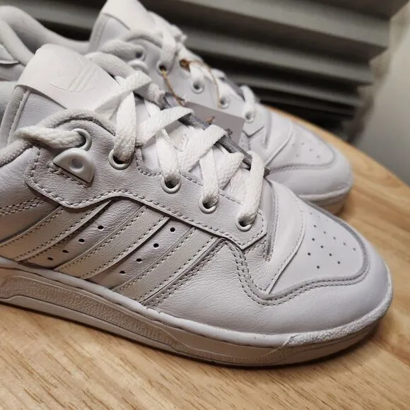 Adidas white Rivalry Low Shoes womens 9