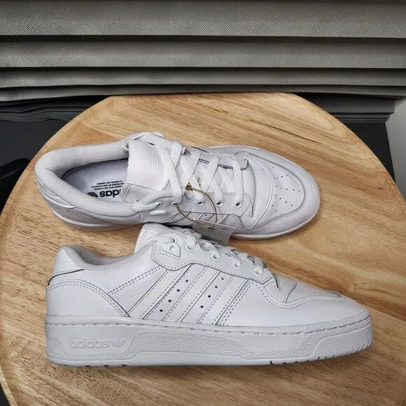 Adidas white Rivalry Low Shoes womens 9