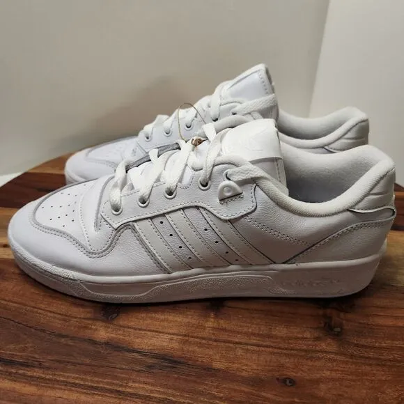 Adidas white Rivalry Low shoes womens size 10