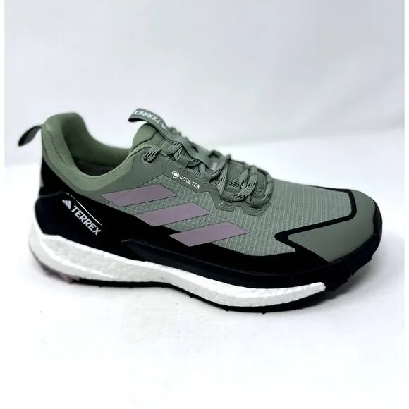 adidas Women's 9 Terrex Free Hiker 2 Low GTX Gore-Tex Shoes green IE5100 NEW