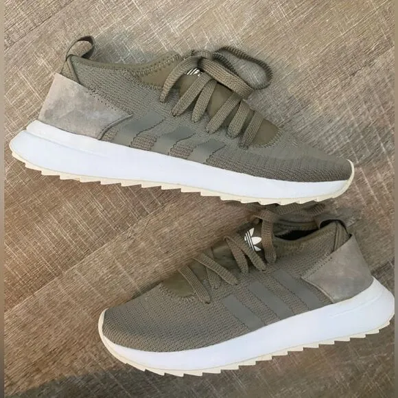 ADIDAS | Women's Flashback Mid Running Shoes FLB Primeknit Sneakers LIKE NEW 6.5