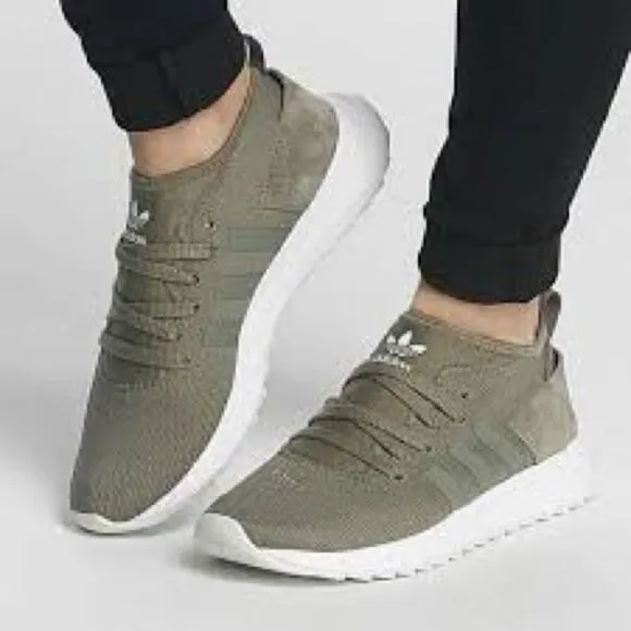 ADIDAS | Women's Flashback Mid Running Shoes FLB Primeknit Sneakers LIKE NEW 6.5