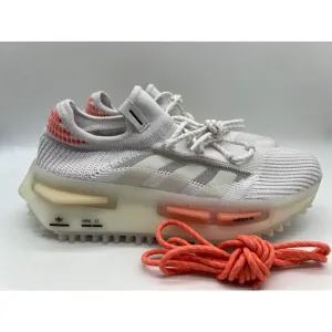 Adidas Women's NMD S1 Low Shoes Coral White HQ4465 Size 7 NWT.🛒