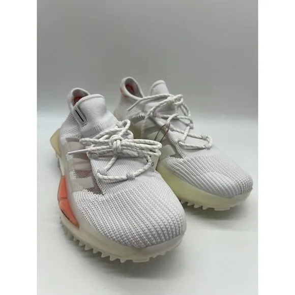 Adidas Women's NMD S1 Low Shoes Coral White HQ4465 Size 7 NWT.🛒