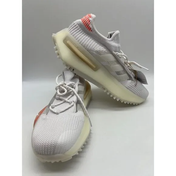 Adidas Women's NMD S1 Low Shoes Coral White HQ4465 Size 8 NWT.🛒