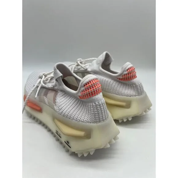 Adidas Women's NMD S1 Low Shoes Coral White HQ4465 Size 9 NWT🛒