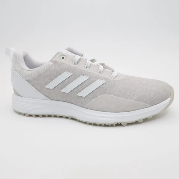 Adidas Women's S2G Spikeless Low Top Golf Shoes White/Grey Size 10