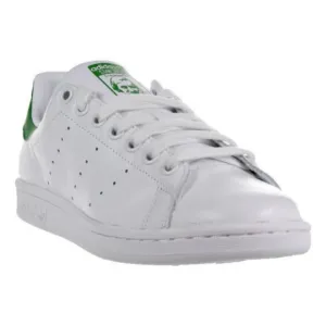 Adidas Womens Stan Smith Shoes-White/Green-NEW