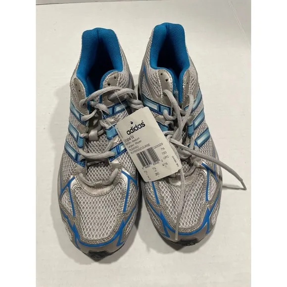 Adidas Womens Uraha Running Sneaker Shoes Size 9 Gray Blue Lace Up Low Top NWT