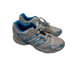 Adidas Womens Uraha Running Sneaker Shoes Size 9 Gray Blue Lace Up Low Top NWT