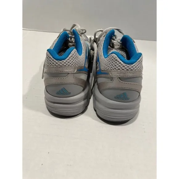 Adidas Womens Uraha Running Sneaker Shoes Size 9 Gray Blue Lace Up Low Top NWT