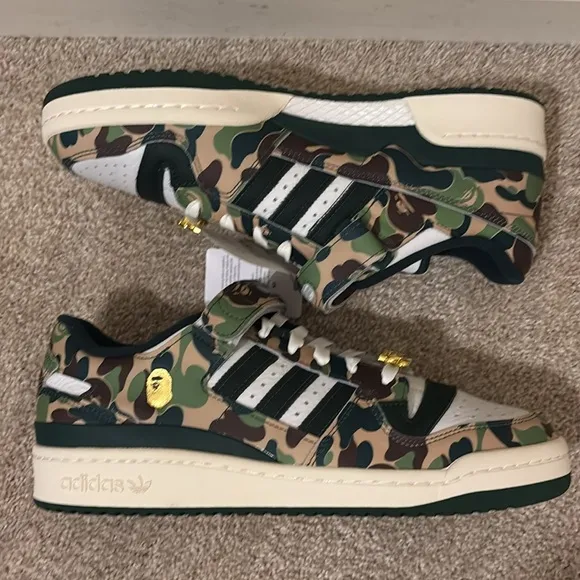 Adidas x Bape Forum 84 Bape Low