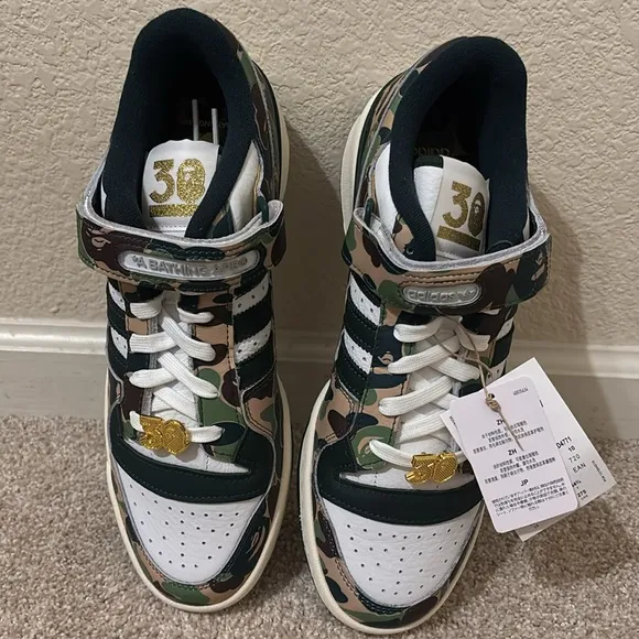 Adidas x Bape Forum 84 Bape Low