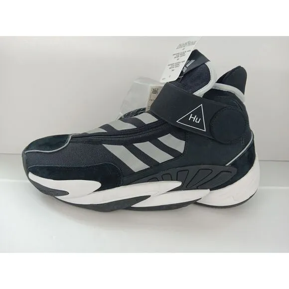 Adidas x Pharrell 0 to 60 BOS Shoes Men’s US 10 Black Basketball Sneakers NWB