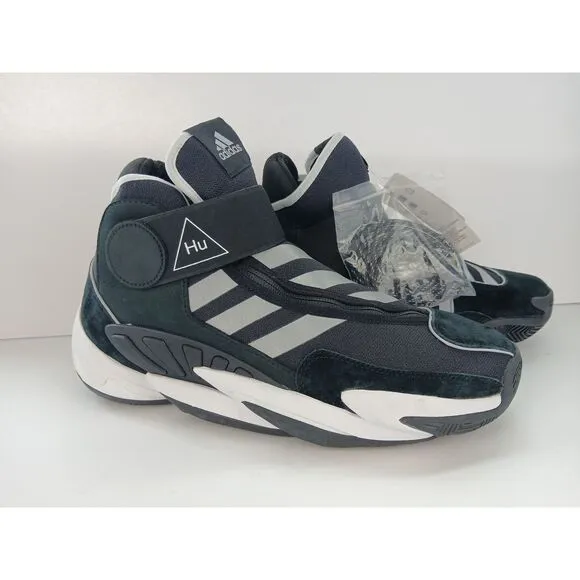 Adidas x Pharrell 0 to 60 BOS Shoes Men’s US 10 Black Basketball Sneakers NWB