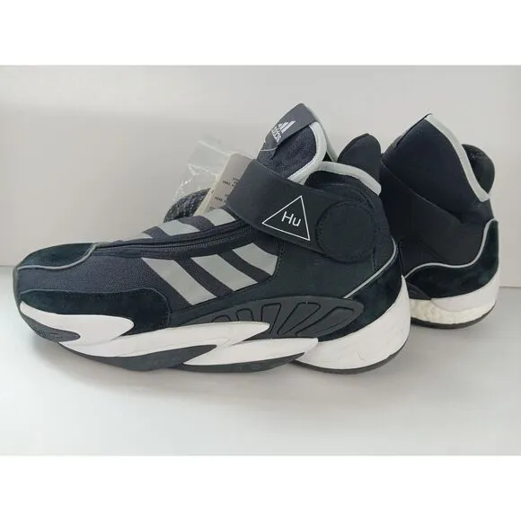 Adidas x Pharrell 0 to 60 BOS Shoes Men’s US 10 Black Basketball Sneakers NWB